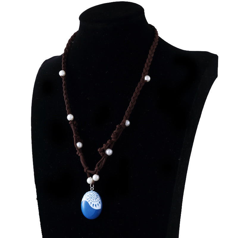 Hot Sale Moana Necklace Moana Princess Moana Necklace Female Wholesale, Factory Direct Sales