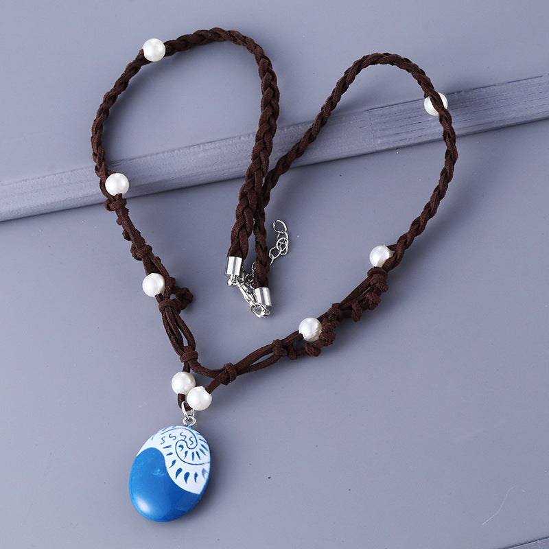Hot Sale Moana Necklace Moana Princess Moana Necklace Female Wholesale, Factory Direct Sales