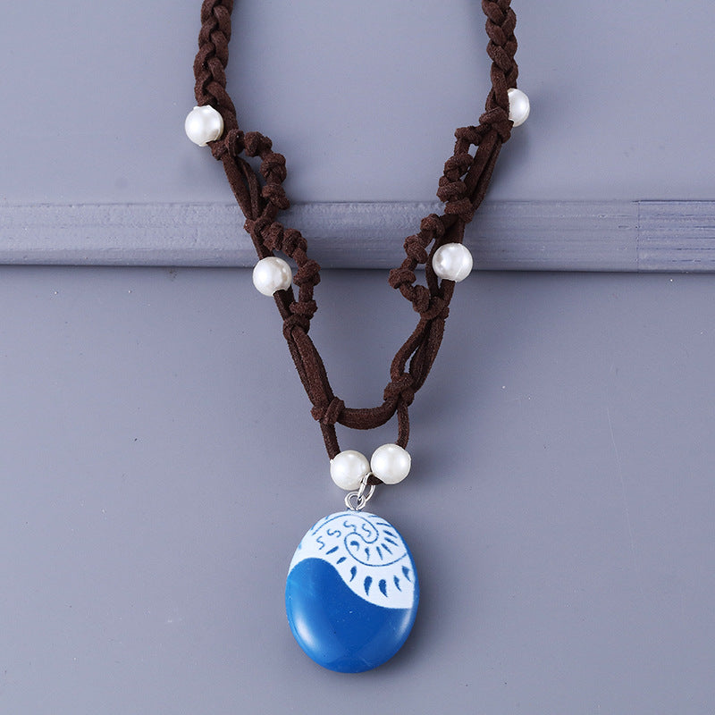 Hot Sale Moana Necklace Moana Princess Moana Necklace Female Wholesale, Factory Direct Sales