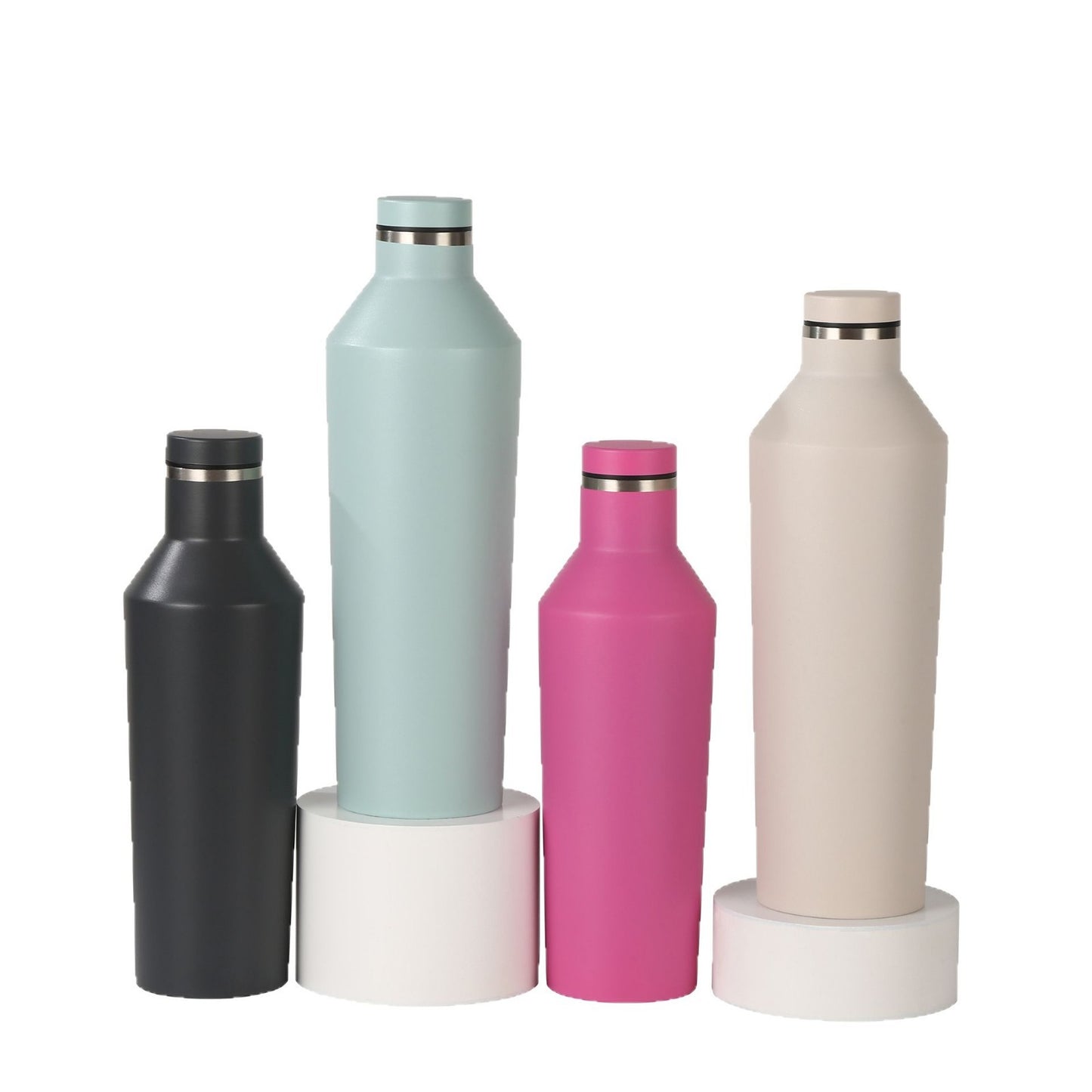 Amazon's New Rhombus Thermos Cup, Foreign Trade 304 Stainless Steel Double-layer Vacuum Water Cup, Outdoor Sports Cup