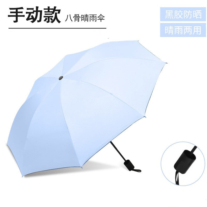 Umbrella Parasol Automatic Umbrella Sunscreen Umbrella Uv Rain Umbrella Wholesale Folding Umbrella Wholesale Can Be Customized Logo