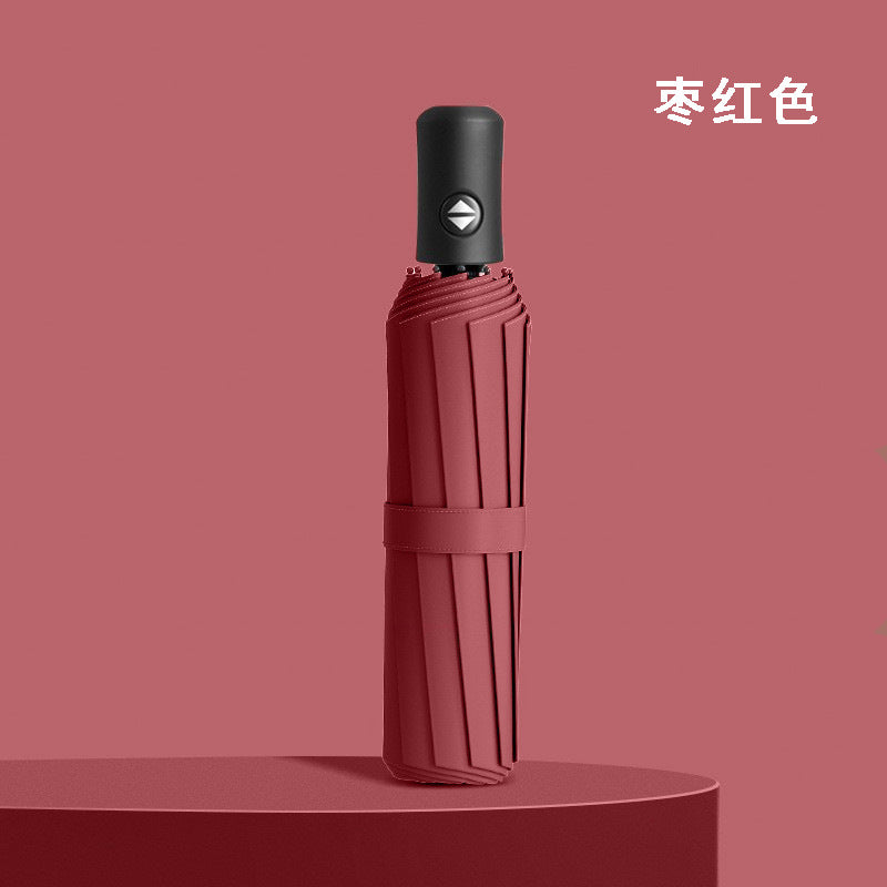 Umbrella Parasol Automatic Umbrella Sunscreen Umbrella Uv Rain Umbrella Wholesale Folding Umbrella Wholesale Can Be Customized Logo