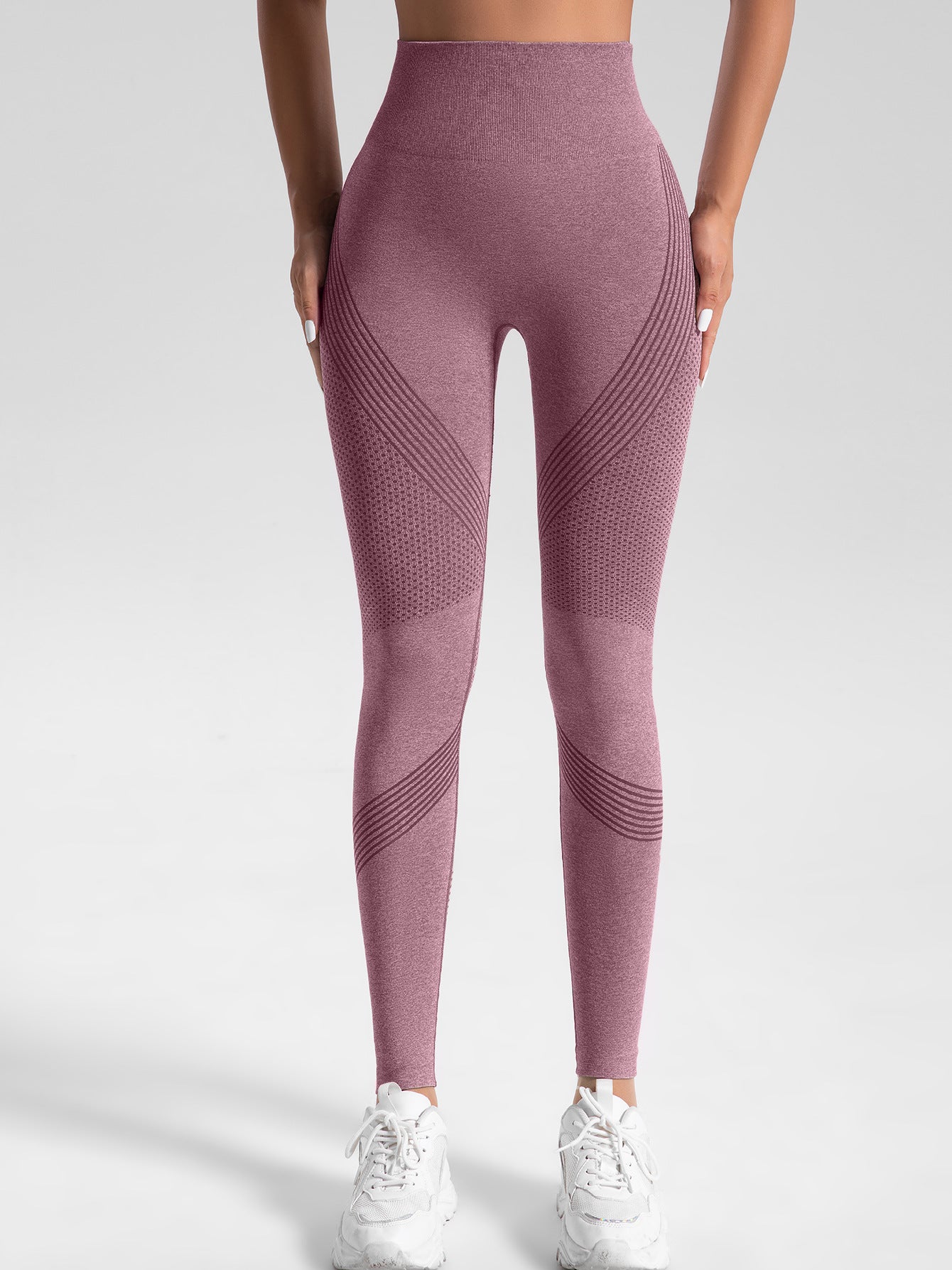 Hot-selling in Europe and America, Seamless Hip-lifting Fitness Pants, Belly-tight High-waisted Peach Hip Yoga Pants