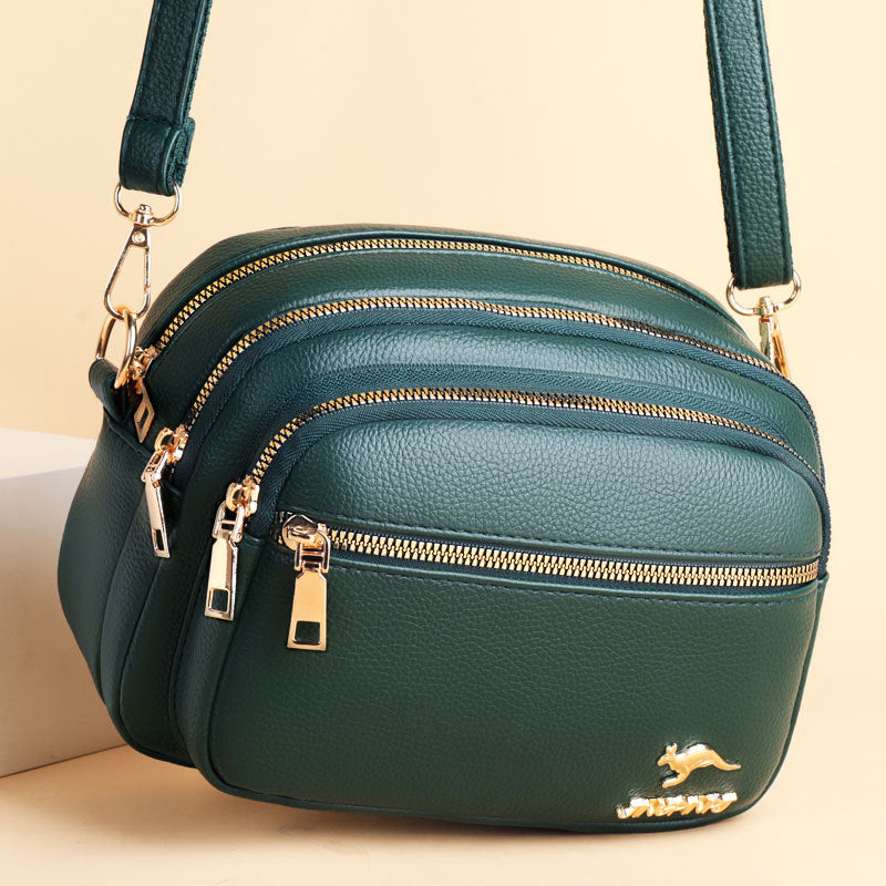 Foreign Trade Women's Bags New Multi-layer Versatile Single Shoulder Messenger Bags Women's Multi-pocket Mother Wallet Wholesale