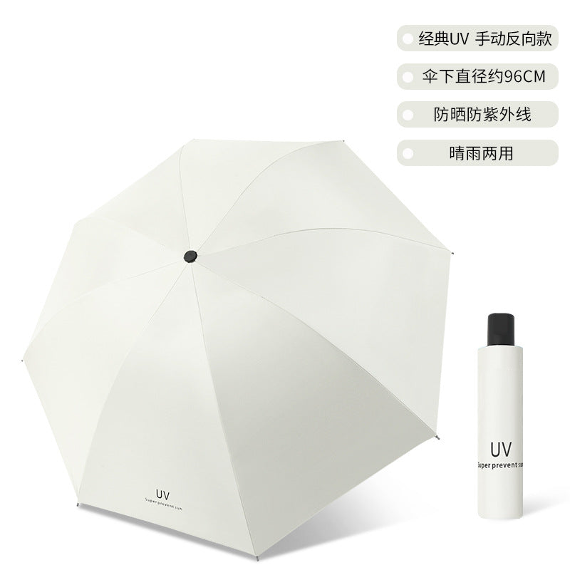 UV Automatic Vinyl Sunscreen Anti-ultraviolet Women's Parasols Advertising Umbrellas Sun Umbrellas Sun Umbrellas Wholesale Can Be Customized Logo