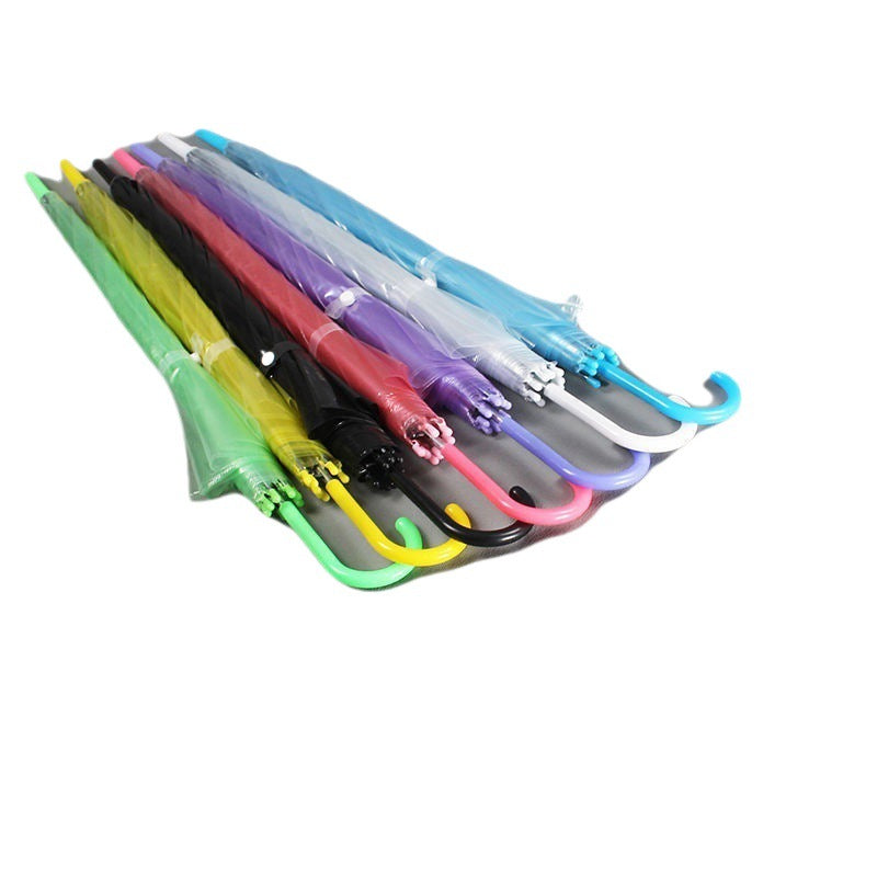 Transparent Umbrellas Wholesale Long-handled Umbrellas Internet Celebrities Automatic Umbrellas Advertising Umbrellas Can Be Ordered in Batches At Low Prices