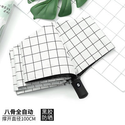 UV Automatic Vinyl Sunscreen Anti-ultraviolet Women's Parasols Advertising Umbrellas Sun Umbrellas Sun Umbrellas Wholesale Can Be Customized Logo
