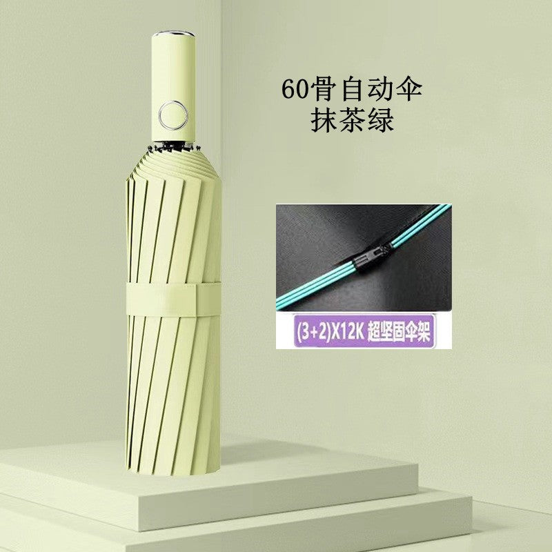 UV vinyl sun umbrella sunscreen sunshade umbrella UV protection women's three folding advertising umbrella wholesale custom logo