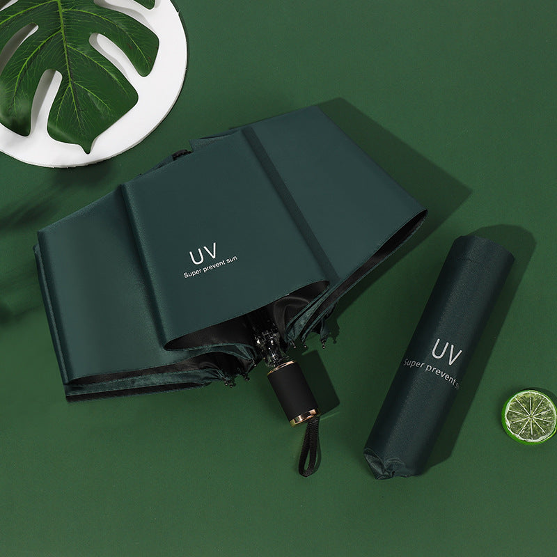 UV Automatic Vinyl Sunscreen Anti-ultraviolet Women's Parasols Advertising Umbrellas Sun Umbrellas Sun Umbrellas Wholesale Can Be Customized Logo
