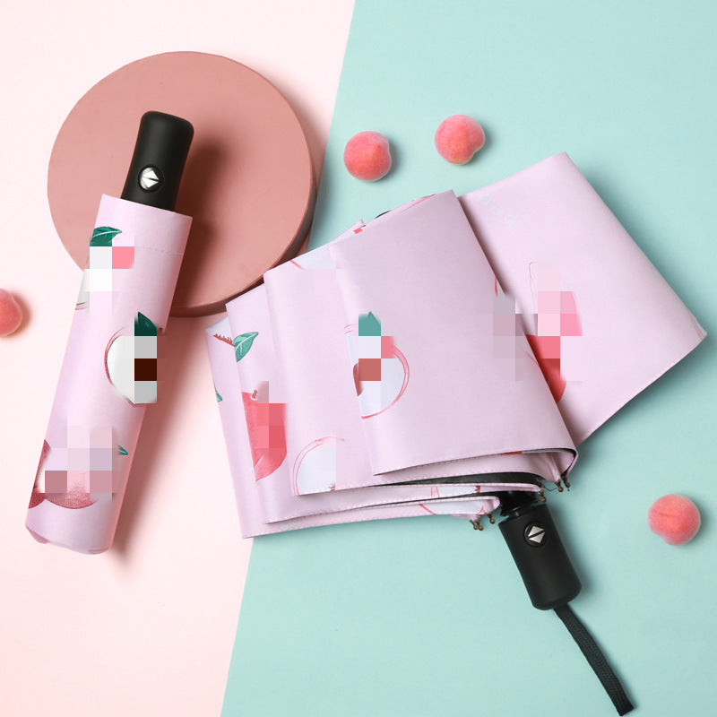 Umbrella Parasol Automatic Umbrella Sunscreen Umbrella Uv Rain Umbrella Wholesale Folding Umbrella Wholesale Can Be Customized Logo