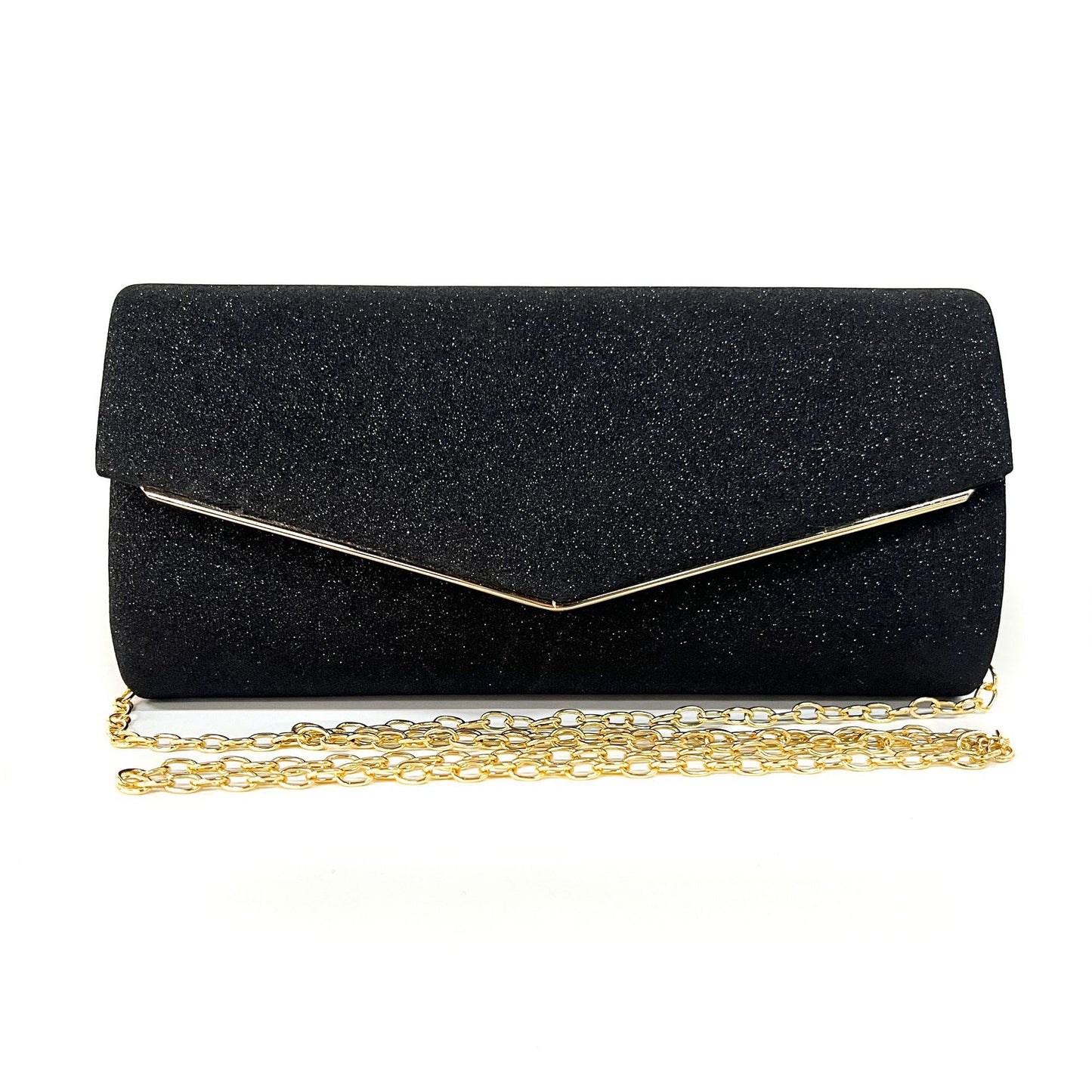 Factory Direct Sales Cross-border New Simple Hand-held Light Luxury European and American Style Dinner Bag Chain Handbag Women's Bag Evening Bag