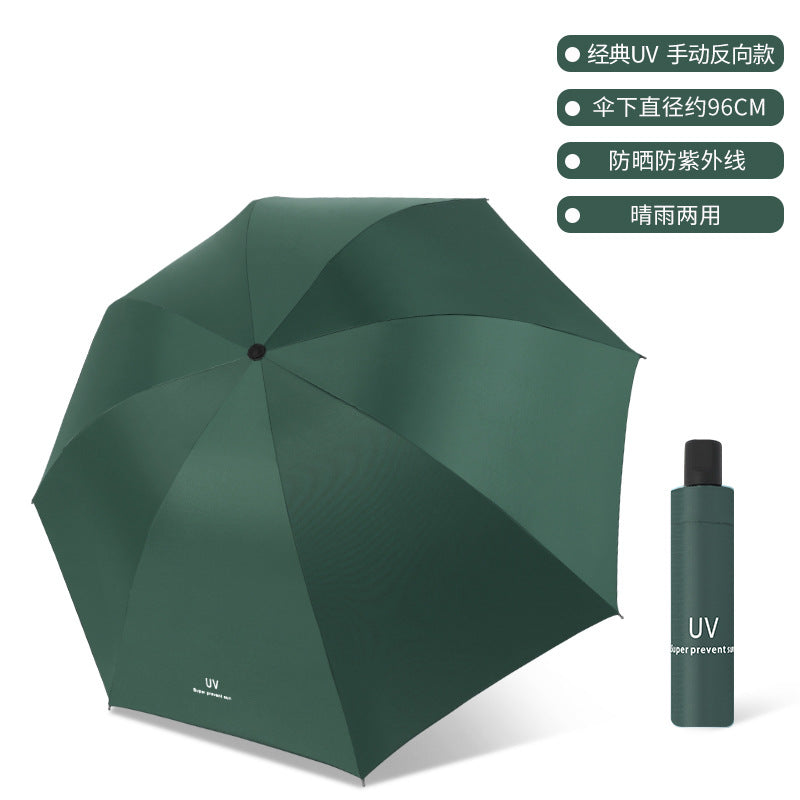 UV Automatic Vinyl Sunscreen Anti-ultraviolet Women's Parasols Advertising Umbrellas Sun Umbrellas Sun Umbrellas Wholesale Can Be Customized Logo