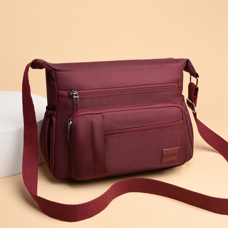Casual Nylon Cloth Women's Bag Versatile Messenger Bag Fashionable Commuter New Simple and Lightweight Large-capacity Women's Shoulder Bag