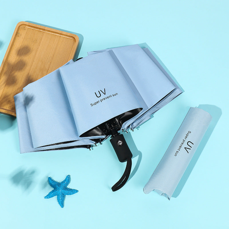 UV Automatic Vinyl Sunscreen Anti-ultraviolet Women's Parasols Advertising Umbrellas Sun Umbrellas Sun Umbrellas Wholesale Can Be Customized Logo
