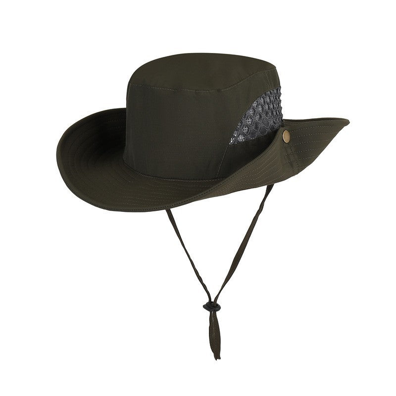 Fisherman Hat Men's Outdoor UV Protection Sun Hat Mountaineering Fishing Sun Hat Cycling Sun Hat Sun Hat