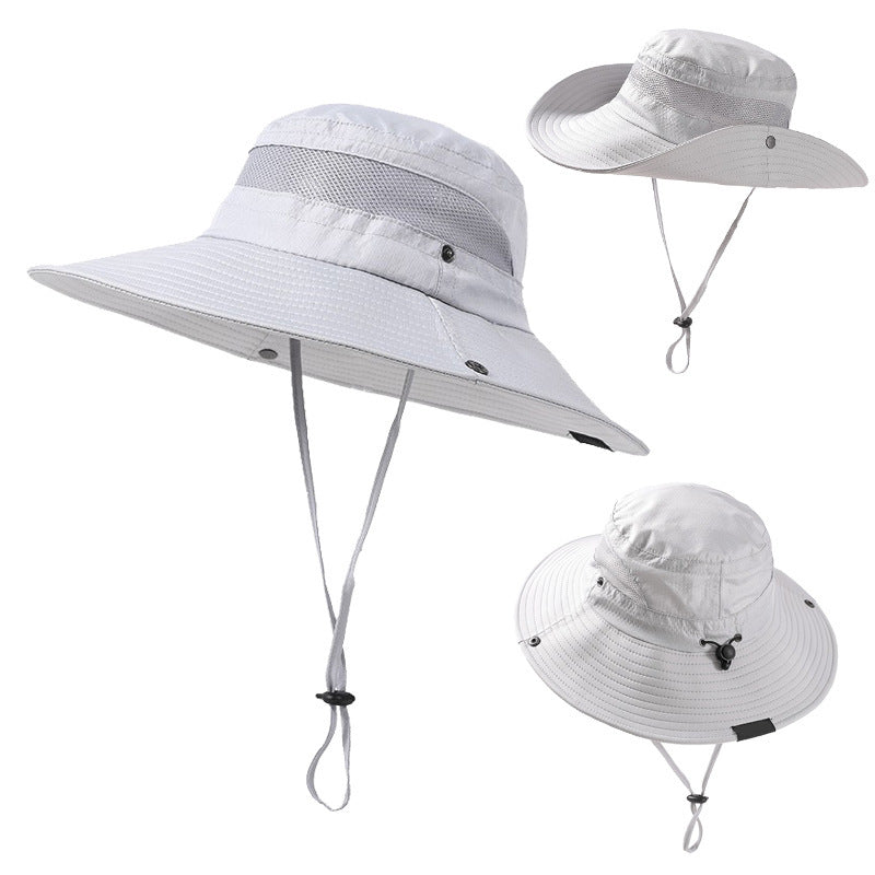 Fisherman Hat Men's Outdoor UV Protection Sun Hat Mountaineering Fishing Sun Hat Cycling Sun Hat Sun Hat