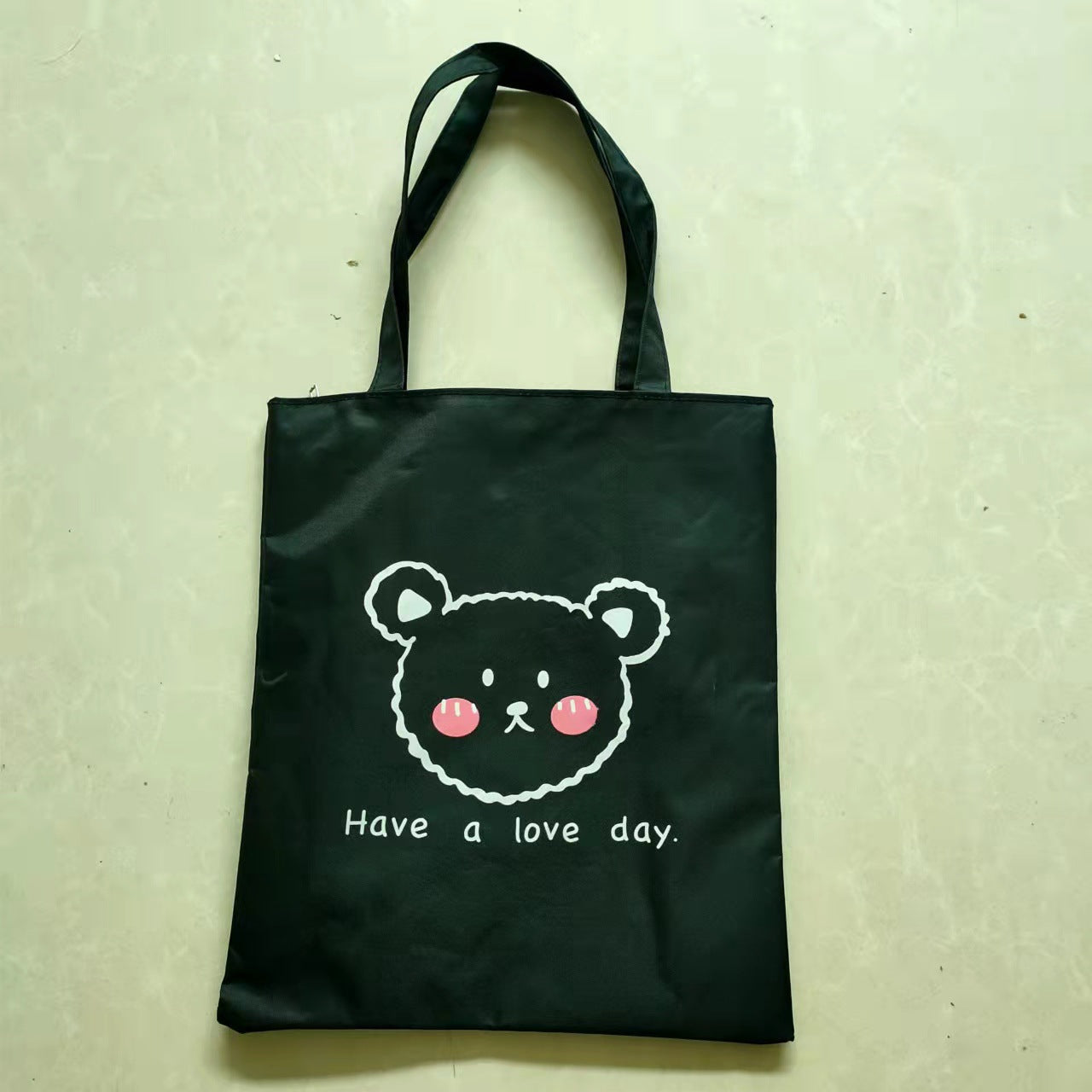 Canvas Bag Female Student Korean Version Large Capacity Simple Shoulder Bag Handbag To Picture Wholesale