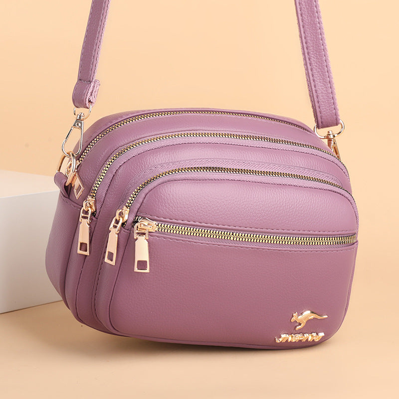 Foreign Trade Women's Bags New Multi-layer Versatile Single Shoulder Messenger Bags Women's Multi-pocket Mother Wallet Wholesale