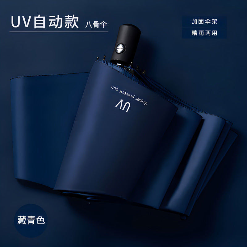 Umbrella Parasol Automatic Umbrella Sunscreen Umbrella Uv Rain Umbrella Wholesale Folding Umbrella Wholesale Can Be Customized Logo