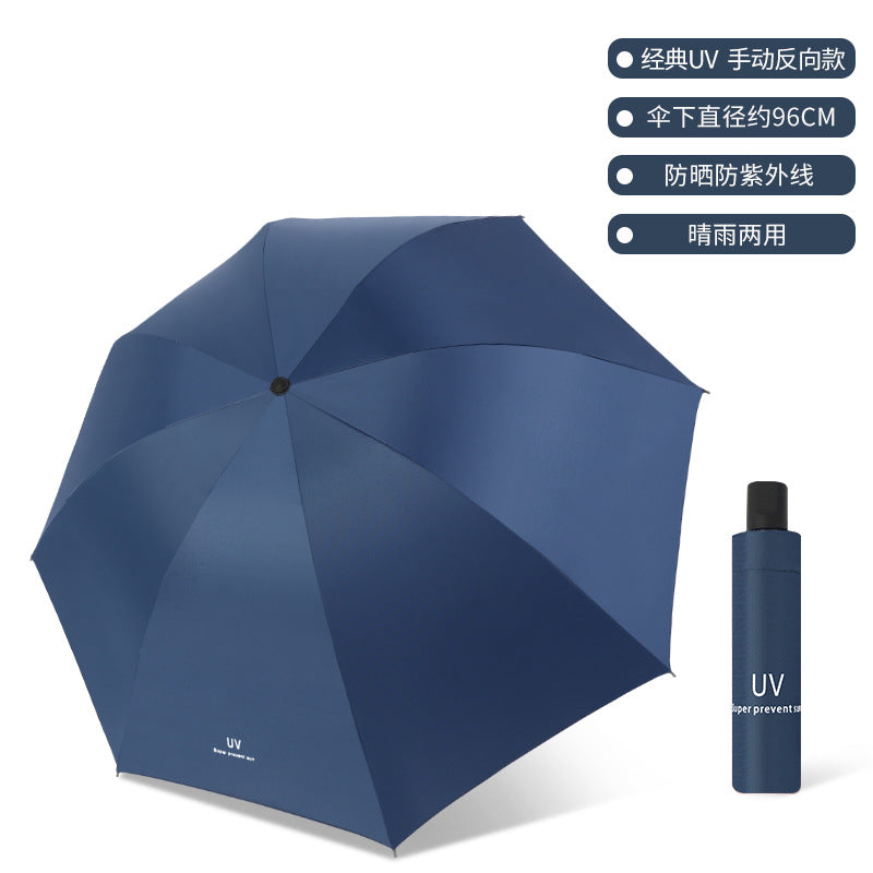 UV Automatic Vinyl Sunscreen Anti-ultraviolet Women's Parasols Advertising Umbrellas Sun Umbrellas Sun Umbrellas Wholesale Can Be Customized Logo