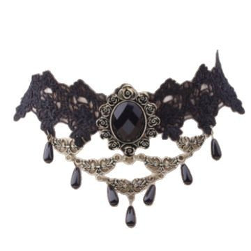 Popular Lace Jewelry, Big-name European and American Hot-selling Lace Necklace, Versatile Neck Chain