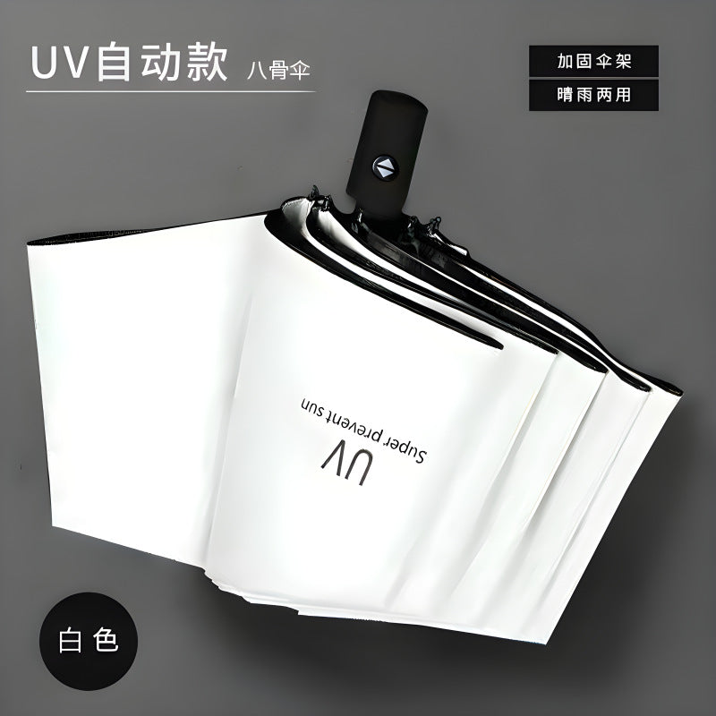 Umbrella Parasol Automatic Umbrella Sunscreen Umbrella Uv Rain Umbrella Wholesale Folding Umbrella Wholesale Can Be Customized Logo