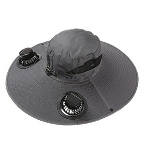 UV Protection Sunshade Explosion Outdoor Summer Fishing Protection Sunscreen Air Conditioner Fan Fisherman Sun Hat