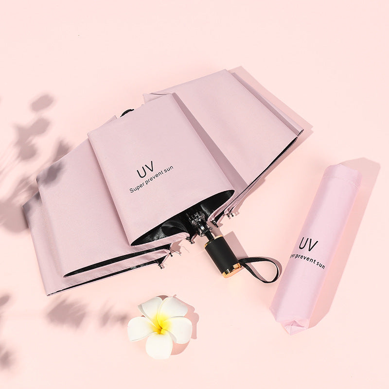 UV Automatic Vinyl Sunscreen Anti-ultraviolet Women's Parasols Advertising Umbrellas Sun Umbrellas Sun Umbrellas Wholesale Can Be Customized Logo