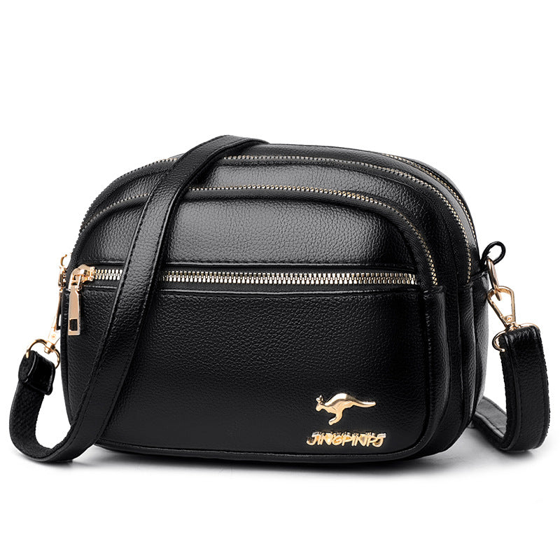 Foreign Trade Women's Bags New Multi-layer Versatile Single Shoulder Messenger Bags Women's Multi-pocket Mother Wallet Wholesale