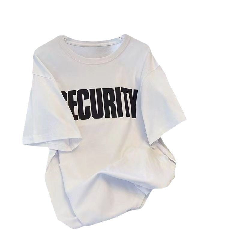 Short-sleeved T-shirt Men's 2025 Summer New Loose Opaque Pure Cotton Bottoming Shirt Teen Trendy Top T-shirt Ins