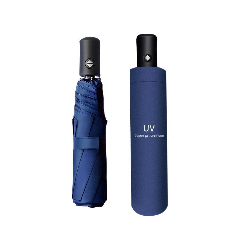 UV Automatic Vinyl Sunscreen Anti-ultraviolet Women's Parasols Advertising Umbrellas Sun Umbrellas Sun Umbrellas Wholesale Can Be Customized Logo