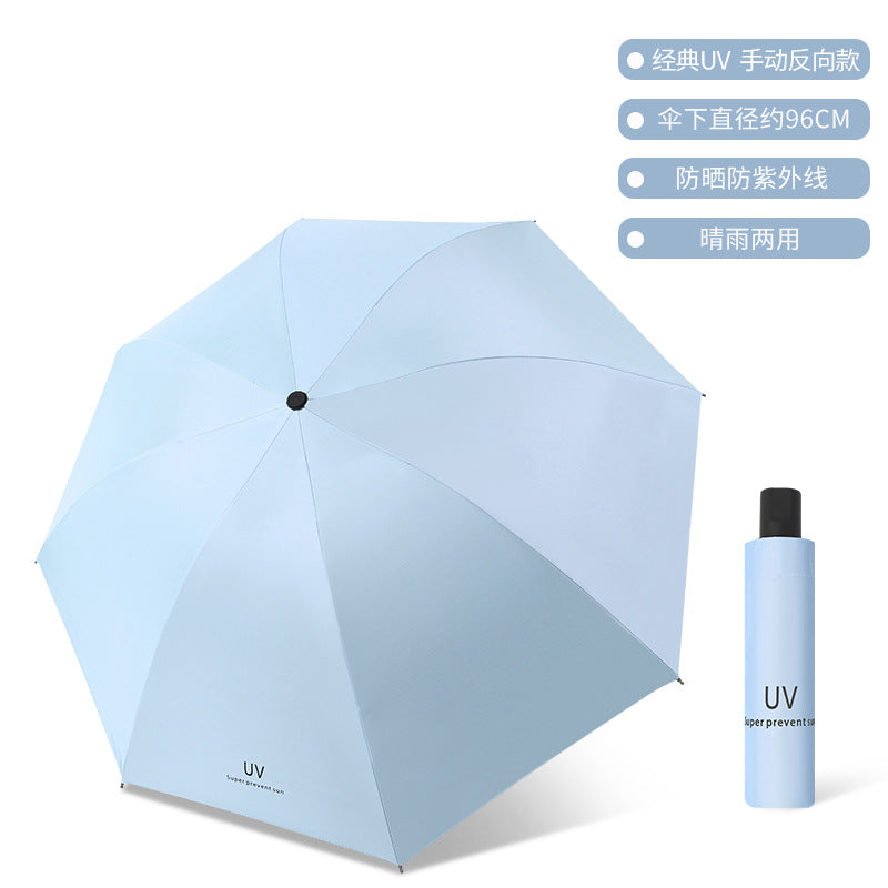 UV Automatic Vinyl Sunscreen Anti-ultraviolet Women's Parasols Advertising Umbrellas Sun Umbrellas Sun Umbrellas Wholesale Can Be Customized Logo