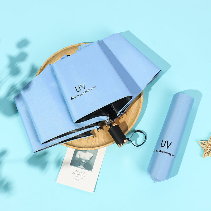 UV Automatic Vinyl Sunscreen Anti-ultraviolet Women's Parasols Advertising Umbrellas Sun Umbrellas Sun Umbrellas Wholesale Can Be Customized Logo