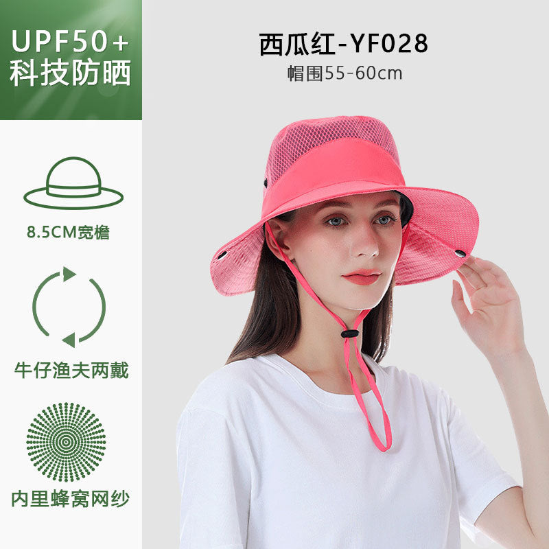 Fisherman Hat Men's Outdoor UV Protection Sun Hat Mountaineering Fishing Sun Hat Cycling Sun Hat Sun Hat