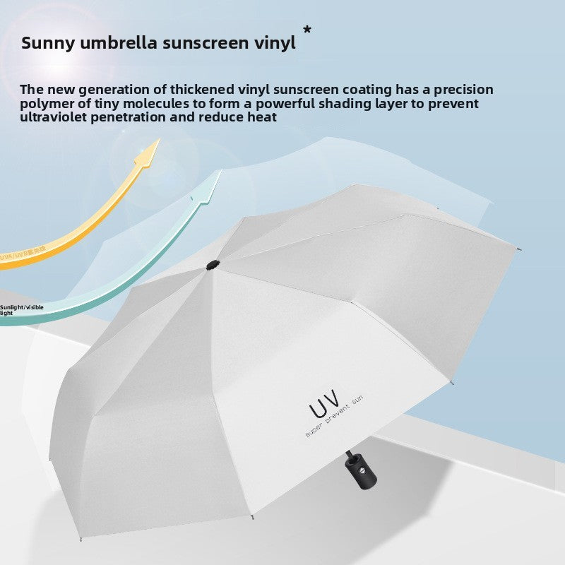 Umbrella Parasol Automatic Umbrella Sunscreen Umbrella Uv Rain Umbrella Wholesale Folding Umbrella Wholesale Can Be Customized Logo