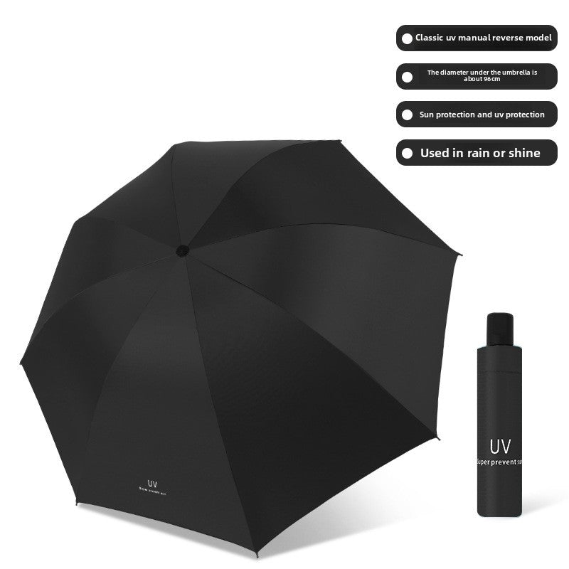 UV Automatic Vinyl Sunscreen Anti-ultraviolet Women's Parasols Advertising Umbrellas Sun Umbrellas Sun Umbrellas Wholesale Can Be Customized Logo