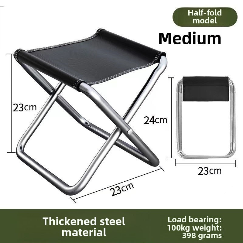 Wholesale Folding Stool Bold Portable Folding Thickened Fishing Small Stool Stool Travel Camping Mazar Small Bench