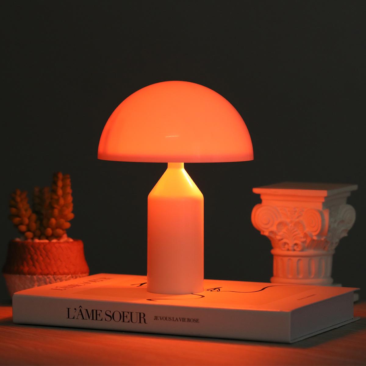 Bedside Lamp Ambient Light Convenient Creative Decorative Table Lamp Mushroom Night Light Touch-sensitive Pat Lamp Outdoor Light