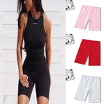 Wish Popular Shopee European and American Sports Leggings Shorts Ebay Women's Clothing New Cross-border E-commerce Hot Sale Joom