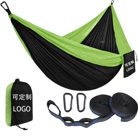 Outdoor Nylon Parachute Cloth Hammock Single Double Camping  (270*140)