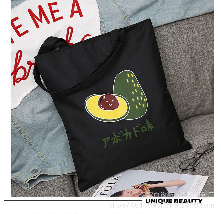 Canvas Bag Female Student Korean Version Large Capacity Simple Shoulder Bag Handbag To Picture Wholesale