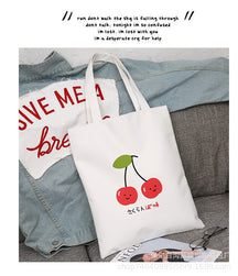 Canvas Bag Female Student Korean Version Large Capacity Simple Shoulder Bag Handbag To Picture Wholesale