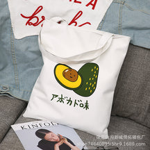 Canvas Bag Female Student Korean Version Large Capacity Simple Shoulder Bag Handbag To Picture Wholesale