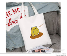 Canvas Bag Female Student Korean Version Large Capacity Simple Shoulder Bag Handbag To Picture Wholesale