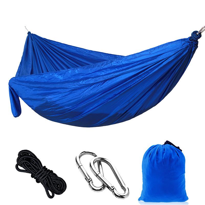 Camping Hiking Hammock Outdoor Nylon Parachute Cloth Hammock (ordinary Version)