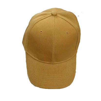 Customized Logo Hat Advertising Promotion Volunteer Cap Female Hair Blue Solid Color Light Board Baseball Cap Men's Wholesale