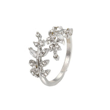 Hot-selling Micro-inlaid Zircon Wrapped Snake Ring Women's Niche Design Sense Fashion Personality Index Finger Ring
