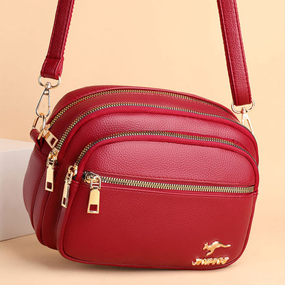 Foreign Trade Women's Bags New Multi-layer Versatile Single Shoulder Messenger Bags Women's Multi-pocket Mother Wallet Wholesale