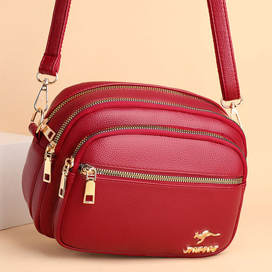 Foreign Trade Women's Bags New Multi-layer Versatile Single Shoulder Messenger Bags Women's Multi-pocket Mother Wallet Wholesale