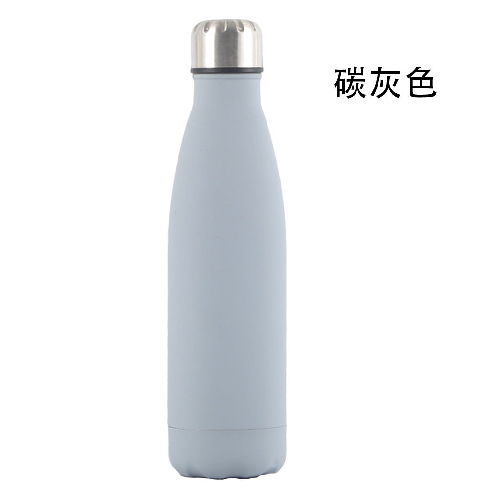 Source Factory Cross-border Exclusive Supply of Amazon 304 Stainless Steel Sports Kettle Gift Cup Coke Bottle Thermos Cup
